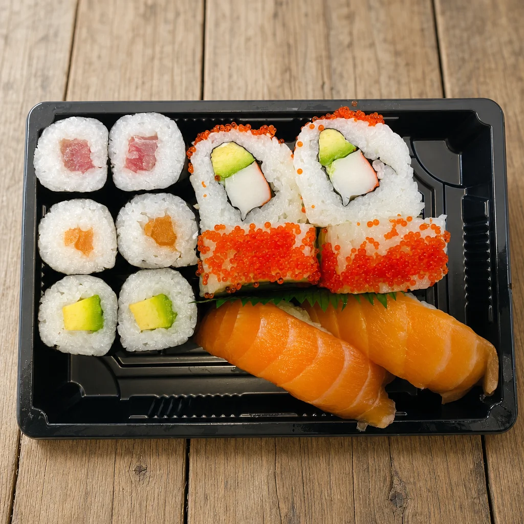 Kaiso Sushi & Pokeren 12 piezako California Box Gasteizen